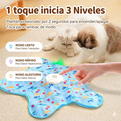 Juguete Giratorio Para Gatos